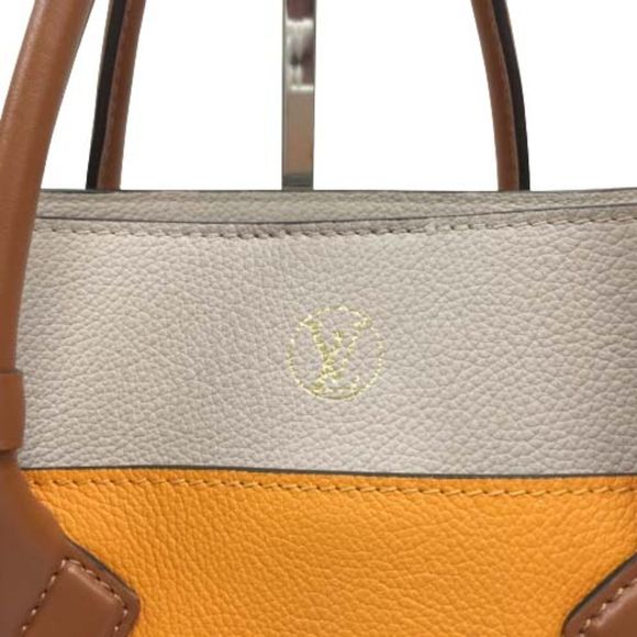Louis Vuitton On My Side Monogram Canvas Shoulder Bag Orange Beige - Picture 10 of 14